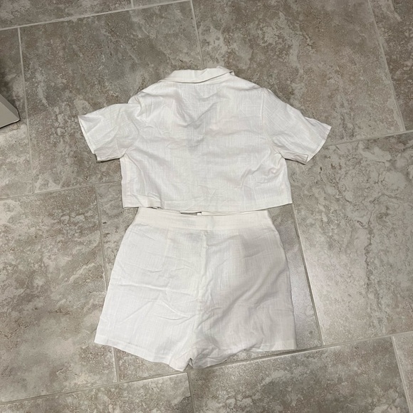 NWT Princess Polly White Addison Set Size 4 Old Money - Picture 2 of 4
